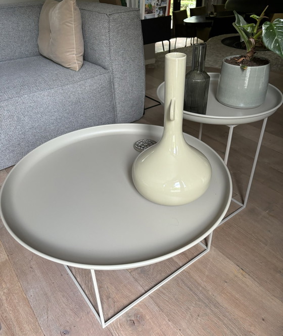 Image 1 of Norr11 Side Tables Duke Table Small And Medium - Pebble Stone