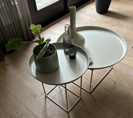 Image 1 of Norr11 Side Tables Duke Table Small and Medium - Pebble Stone