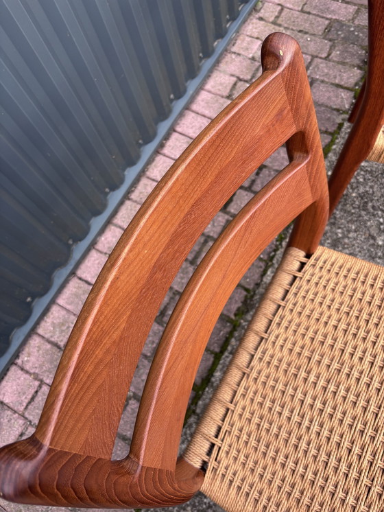 Image 1 of 4 X Chairs Vintage Dining Chairs Teak