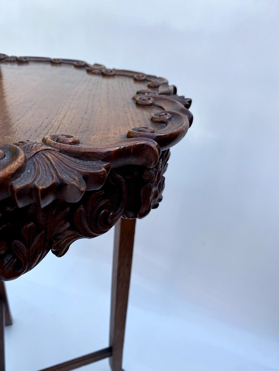 Image 1 of Chippendale side table