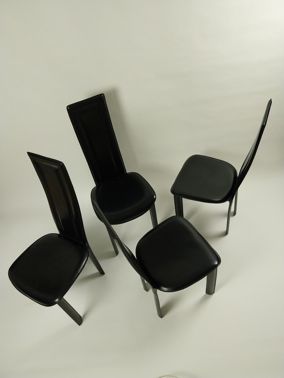 Image 1 of 4x Vintage Dining Chairs