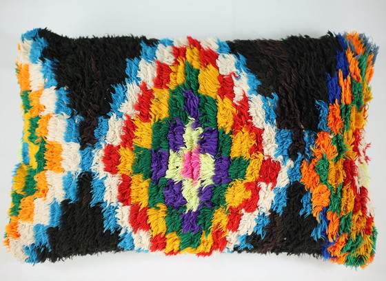 Image 1 of Set of 2 Moroccan Berber cushions, unique! Handmade