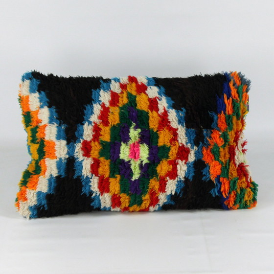 Image 1 of Set of 2 Moroccan Berber cushions, unique! Handmade