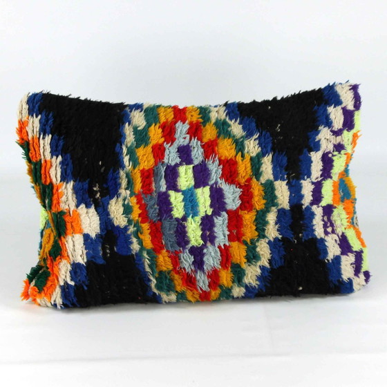 Image 1 of Set of 2 Moroccan Berber cushions, unique! Handmade