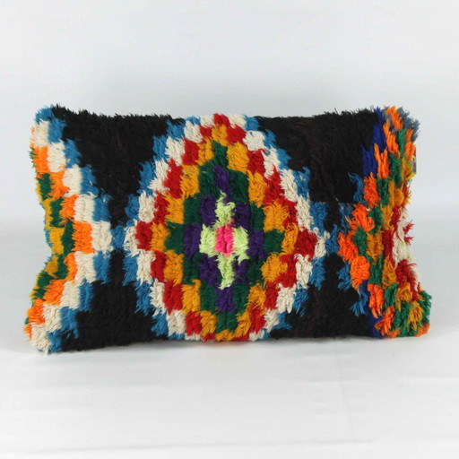 Set of 2 Moroccan Berber cushions, unique! Handmade