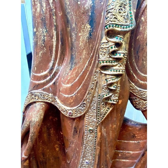 Image 1 of Vintage sculpture Buddha mandalay, Burma