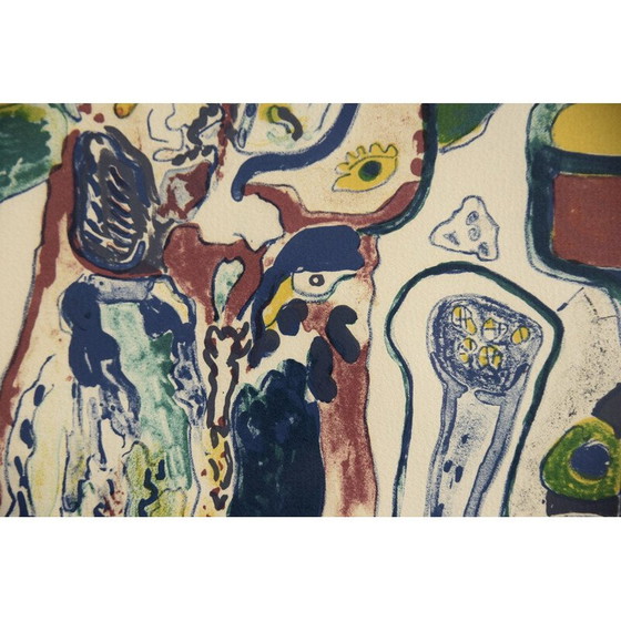 Image 1 of Litografia a colori d'epoca di Anders Fogelin, Germania 1974