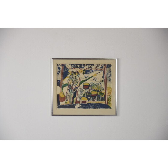 Image 1 of Litografia a colori d'epoca di Anders Fogelin, Germania 1974