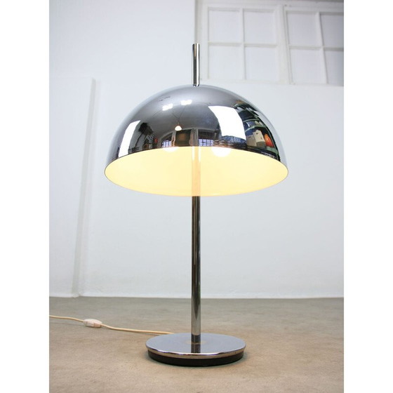 Image 1 of Vintage Space Age chrome table lamp, 1970