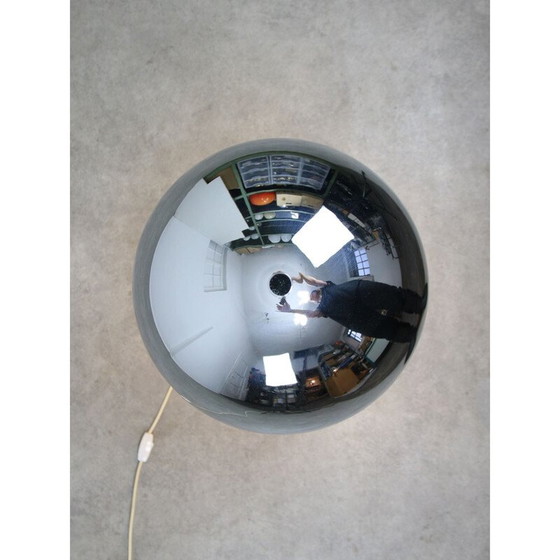 Image 1 of Vintage Space Age chrome table lamp, 1970