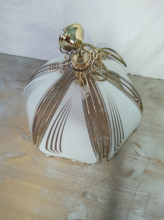 Image 1 of Hollywood Regency Ceiling Lamp