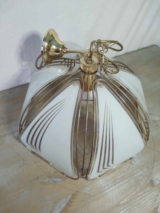 Image 1 of Hollywood Regency Ceiling Lamp