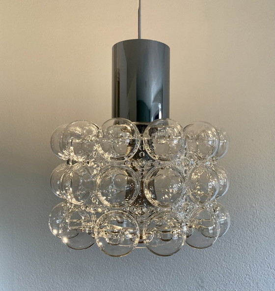 Image 1 of Lampada a sospensione vintage Helena Tynell anni '70