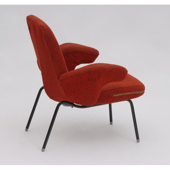 Image 1 of Vintage red armchair by Alan Fuchs - 1960s