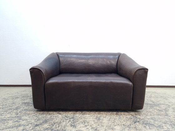 Image 1 of De Sede ds 47 designer sofa leather sofa two-seater couch