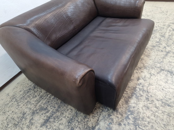 Image 1 of De Sede ds 47 designer sofa leather sofa two-seater couch