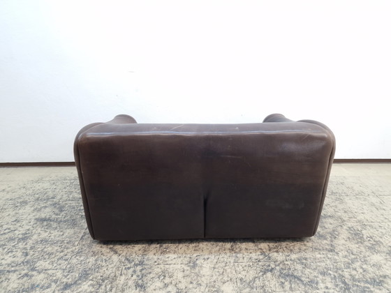 Image 1 of De Sede ds 47 designer sofa leather sofa two-seater couch