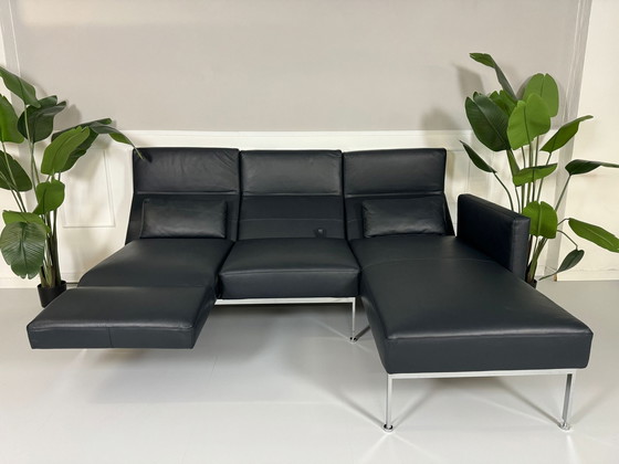 Image 1 of Brühl Roro Spring sofa sleeping function leather exhibition piece