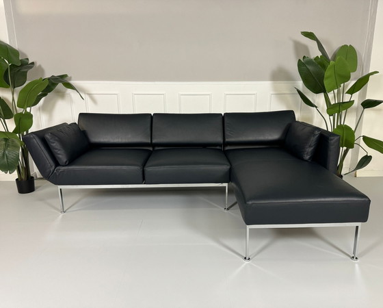 Image 1 of Brühl Roro Spring sofa sleeping function leather exhibition piece