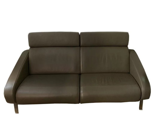 Steiner Leather Sofa Model Faubourg Studio Memo