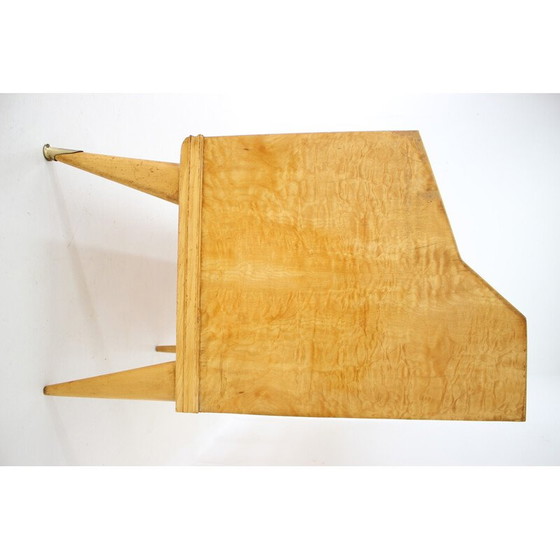 Image 1 of Vintage chest of drawers with glass shelf, Italy 1960