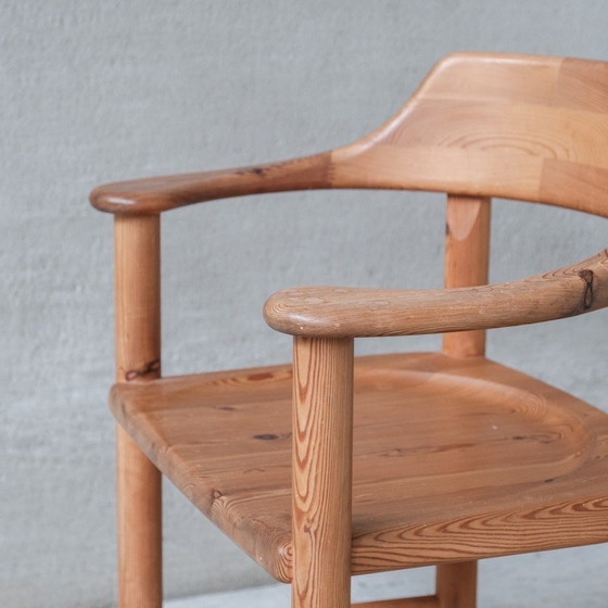 Image 1 of Set of 6 vintage pine chairs by Rainer Daumiller, Denmark 1960