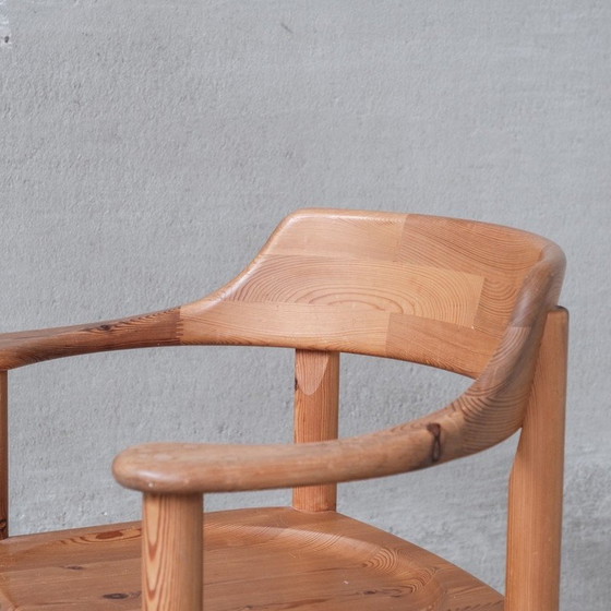 Image 1 of Set of 6 vintage pine chairs by Rainer Daumiller, Denmark 1960