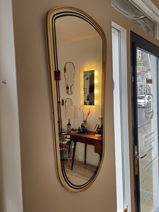 Miroir Vintage Organichse Miroir Mural Miroir Or Noir