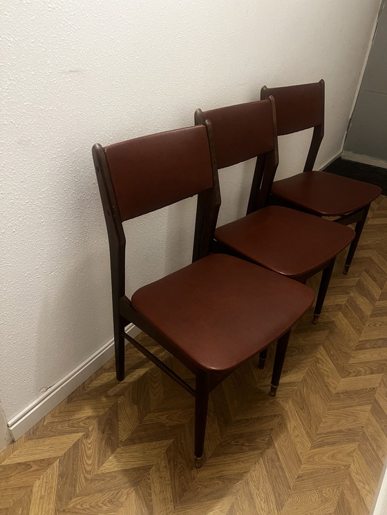 Image 1 of Fauteuils de salle à manger du milieu du siècle