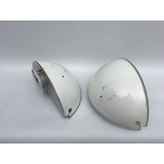 Image 1 of Pair of vintage polycarbonate sconces by Afra and Tobia Scarpa, Italy 1970
