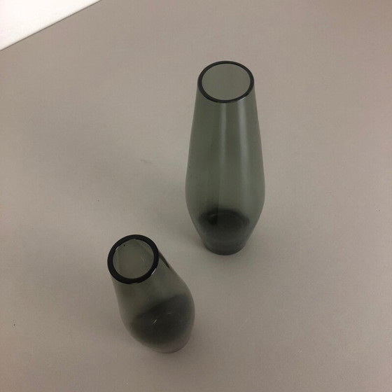 Image 1 of Pair of vintage turmaline vases by Wilhelm Wagenfeld for WMF, Germany 1960