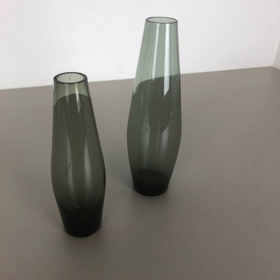 Image 1 of Pair of vintage turmaline vases by Wilhelm Wagenfeld for WMF, Germany 1960