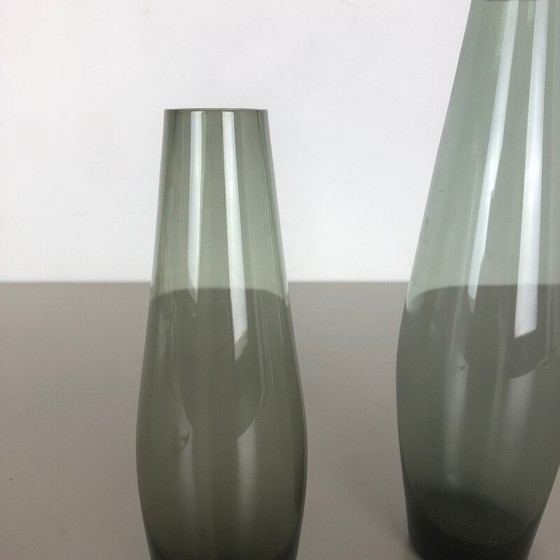 Image 1 of Pair of vintage turmaline vases by Wilhelm Wagenfeld for WMF, Germany 1960