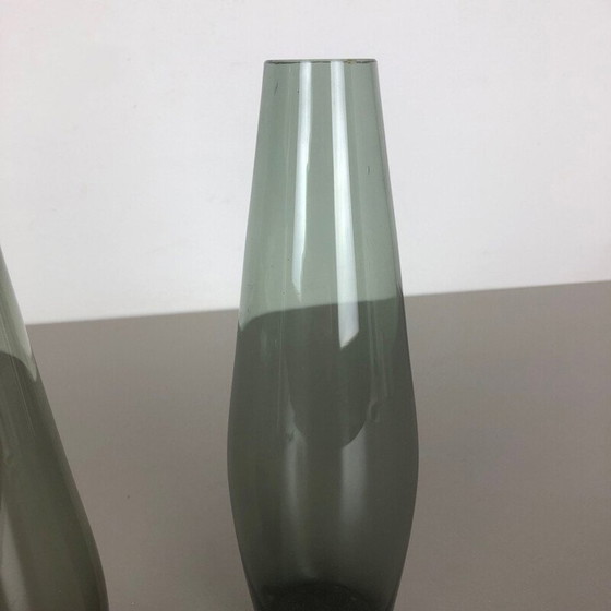 Image 1 of Pair of vintage turmaline vases by Wilhelm Wagenfeld for WMF, Germany 1960