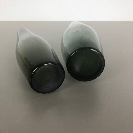 Image 1 of Pair of vintage turmaline vases by Wilhelm Wagenfeld for WMF, Germany 1960