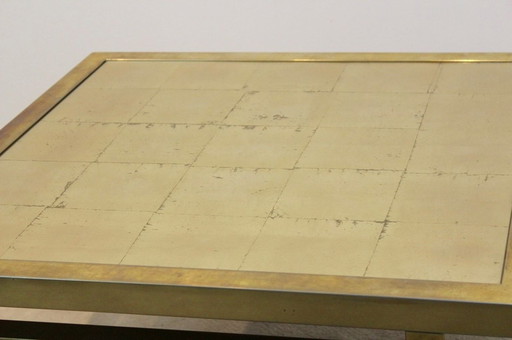 Gold-Etched Coffee Table