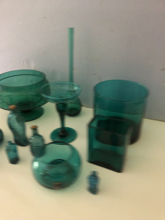 Image 1 of 12 Retro Glass Objects.