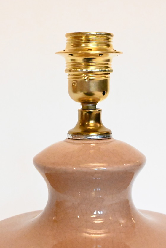 Image 1 of Luxurious Hollywood Regency Ceramic Table Lamp