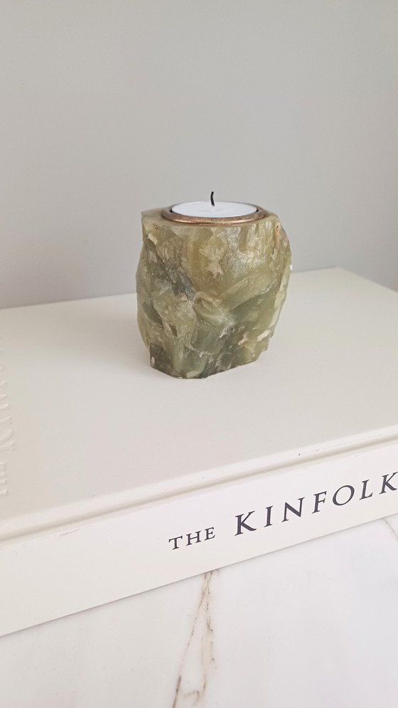 Image 1 of Onyx Marble Tea Light Holder!