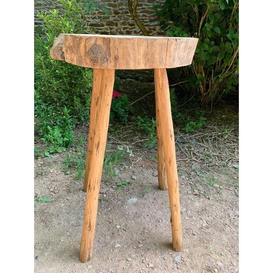Image 1 of Vintage solid wood side table