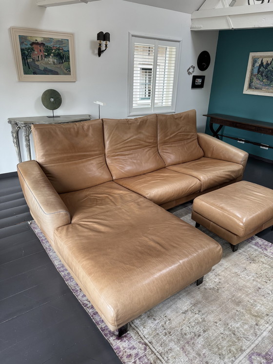 Durlet Design Sofa Camel Color Leather 5 000 Whoppah