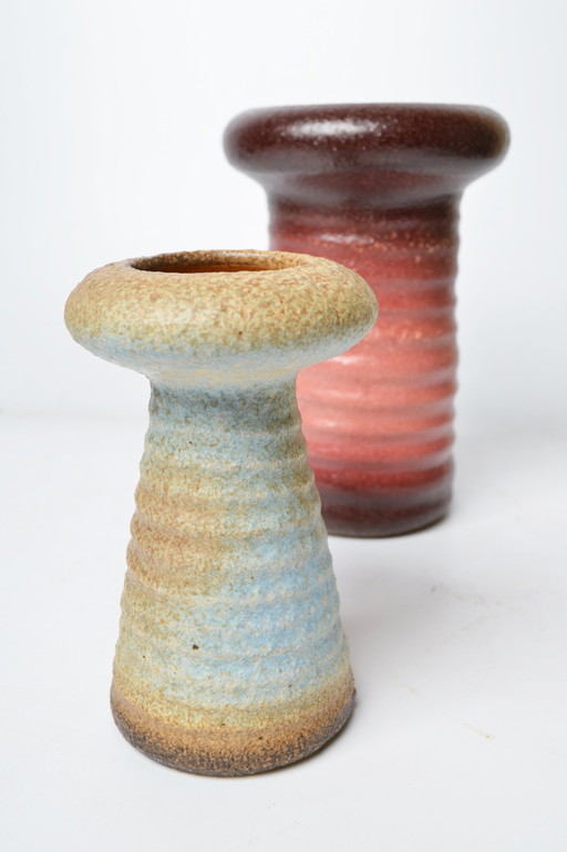 Pair Of Vest Keramiek Vases