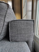 EYYE Canapé 2,5 places Cella "élément pouf"