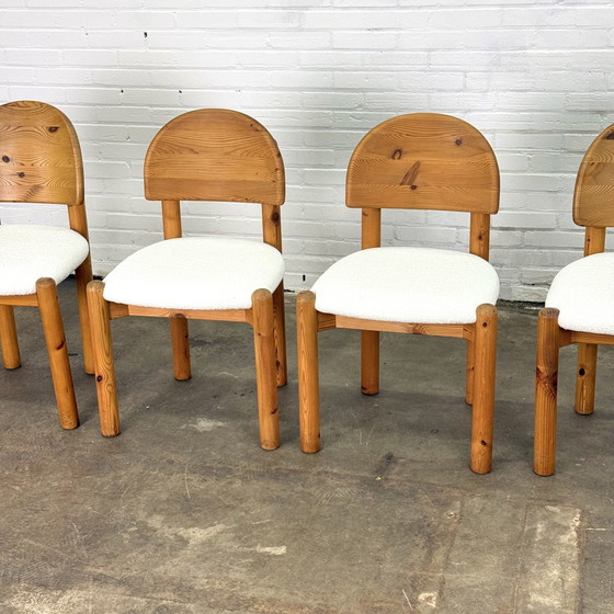 Image 1 of Set Of Four Rainer Daumiller Dining Chairs By Hirtshals Savaerk