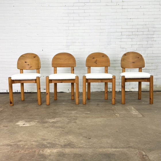 Image 1 of Set Of Four Rainer Daumiller Dining Chairs By Hirtshals Savaerk