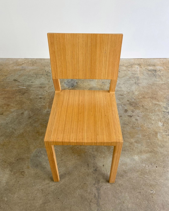 Image 1 of 8X Vintage Wooden Design Chair