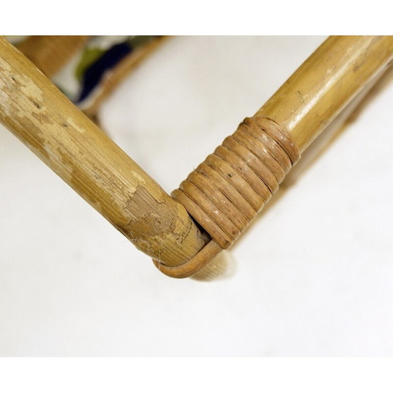 Image 1 of Pair of vintage bamboo armchairs