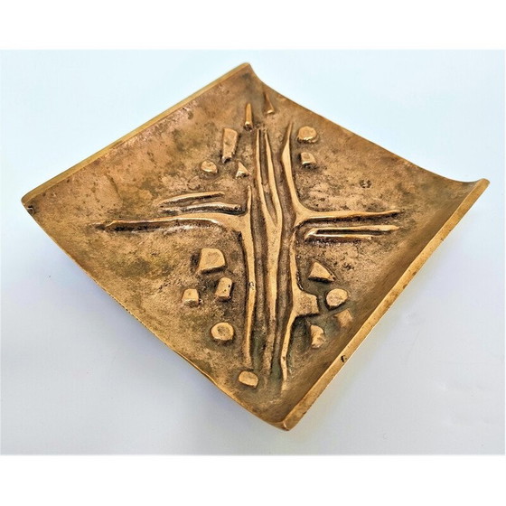 Image 1 of Vintage gilt bronze pocket organizer by Jacques Lauterbach, 1970