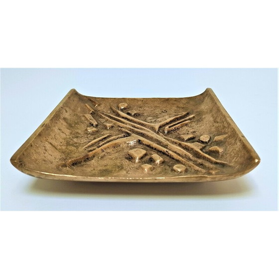 Image 1 of Vintage gilt bronze pocket organizer by Jacques Lauterbach, 1970
