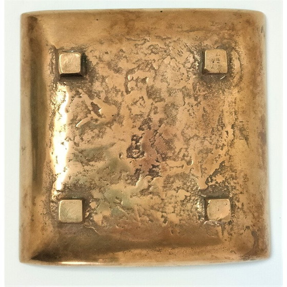 Image 1 of Vintage gilt bronze pocket organizer by Jacques Lauterbach, 1970
